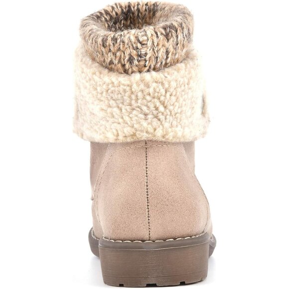 CLIFFS BY WHITE MOUNTAIN Ankle Boot Women's Size (6X11) Cream 100% Textile Duena - Picture 5 of 6